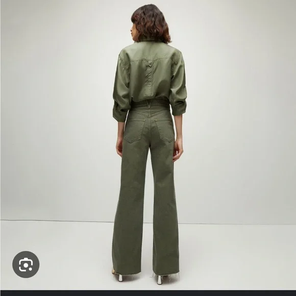 Veronica Beard Taylor relaxed wide leg high rise jeans size 32 - Picture 8 of 8